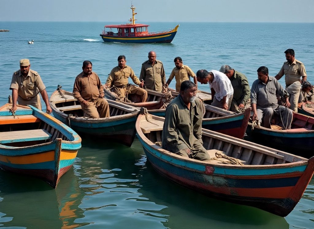 🚨 गुजरात के पास भारतीय जल सीमा में घुसे 11 पाकिस्तानी पकड़े गए – मछुआरे या&nbsp;अतंकवादी